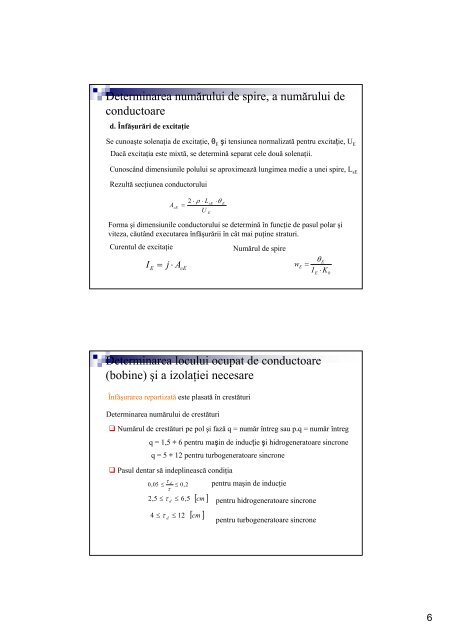 Proiectarea masinilor electrice