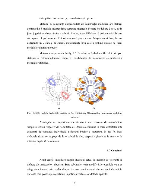 Proiectarea si studierea unei masini cu reluctanta variabila ...