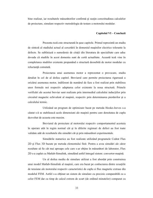 Proiectarea si studierea unei masini cu reluctanta variabila ...