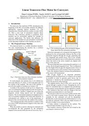 Linear Transverse Flux Motor for Conveyors - Department of ...