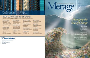 Managing the Seas of Change - The Paul Merage School of Business