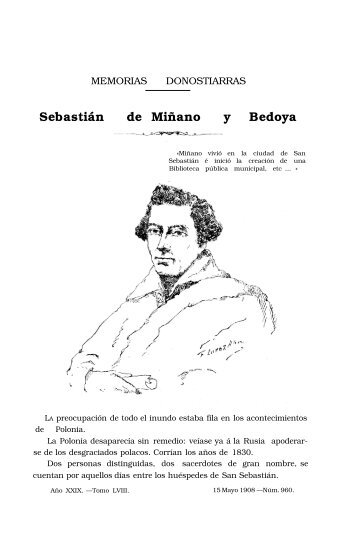 Sebastián de Miñano y Bedoya