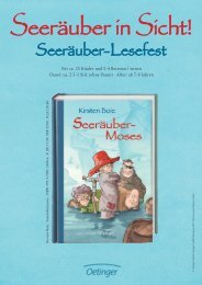 Seeräuber in Sicht! - Verlag Friedrich Oetinger