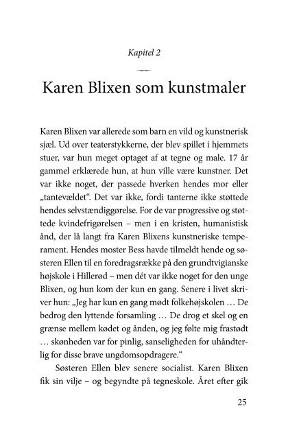 "En lille bog om Blixen".