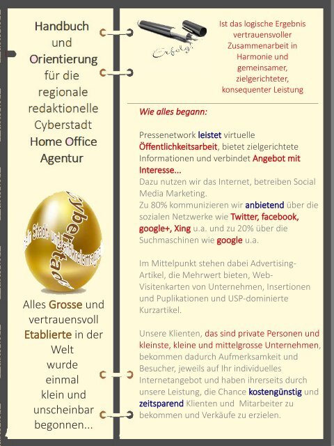 Erstinformation Stadt- und Landkreismagazin