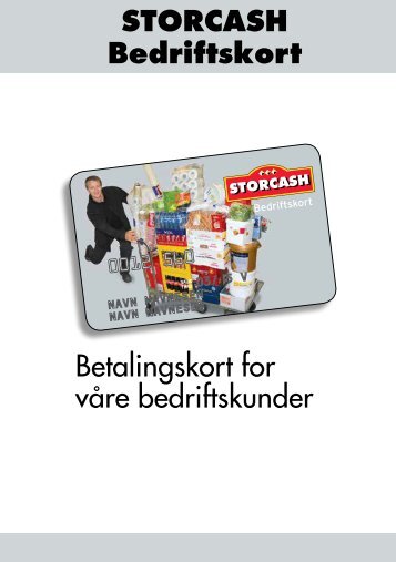 Last ned informasjon og søknad her - Storcash