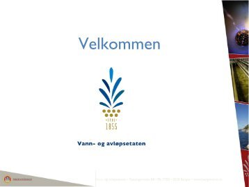 Presentasjon fra avd. Myndighet - Bergen kommune