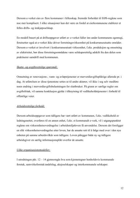 Rapport fra Hjort - endelig utredning - Advokatfirmaet Lund & Co DA