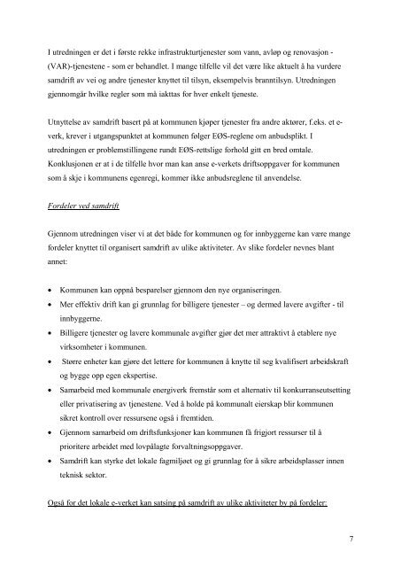 Rapport fra Hjort - endelig utredning - Advokatfirmaet Lund & Co DA