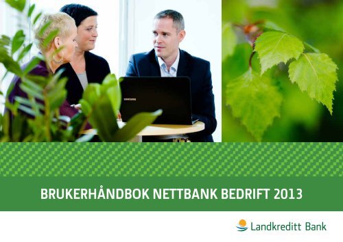 BRUKERHÅNDBOK NETTBANK BEDRIFT 2013