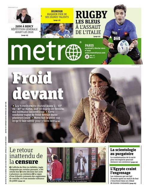 Le retour inattendu de lacensure - Metro