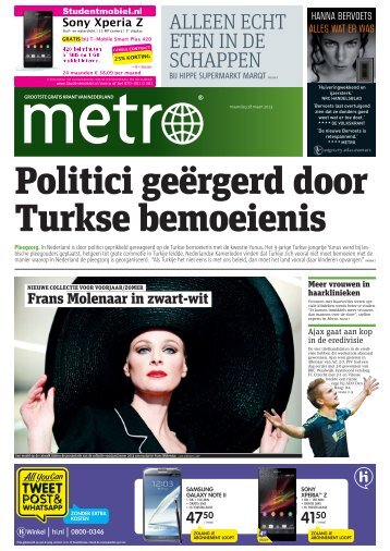Politici geërgerd door Turkse bemoeienis - Metro