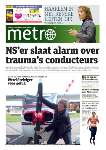 NS'er slaat alarm over trauma's conducteurs - Metro