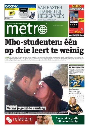 Mbo-studenten: één op drie leert te weinig - Metro