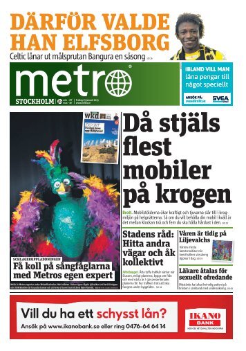 Vill du ha ett schysst lån? - Metro