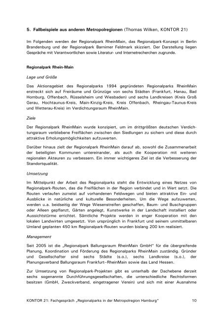 Protokoll als PDF herunterladen - Metropolregion Hamburg