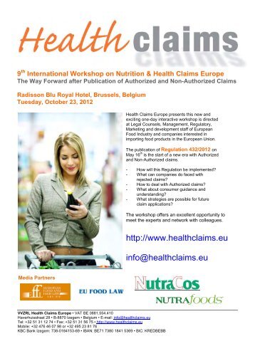 Nutrition & Health Claims Europe - Meyer