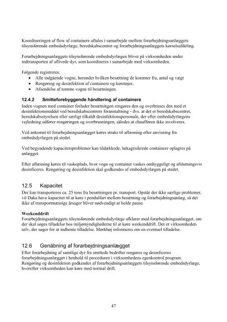 Newcastle disease beredskabsplan 2008 - Fødevarestyrelsen