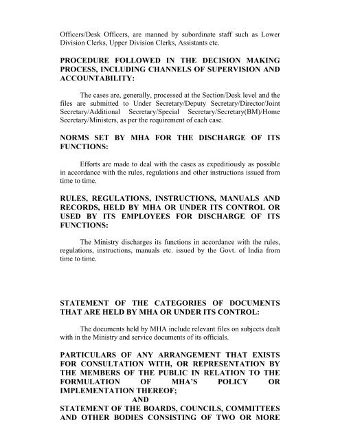 No.A-43020/42/2005-Ad.I GOVERNMENT OF INDIA MINISTRY OF ...