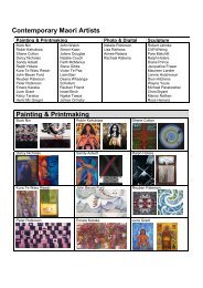 Maori Artists.pdf - mhc-subjects