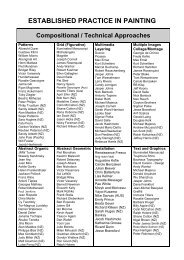 Established Practice in Painting - Compositional ... - mhc-subjects