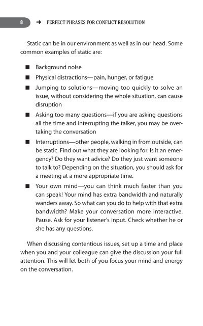 CHAPTER What Is Conflict Resolution?