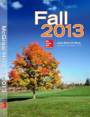 Fall 2013 catalog - McGraw-Hill Professional