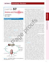CHAPTER 57 Anemia and Polycythemia - McGraw-Hill Professional