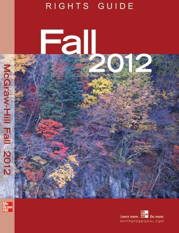 Fall 2012 catalog mcGraw-Hill - McGraw-Hill Professional