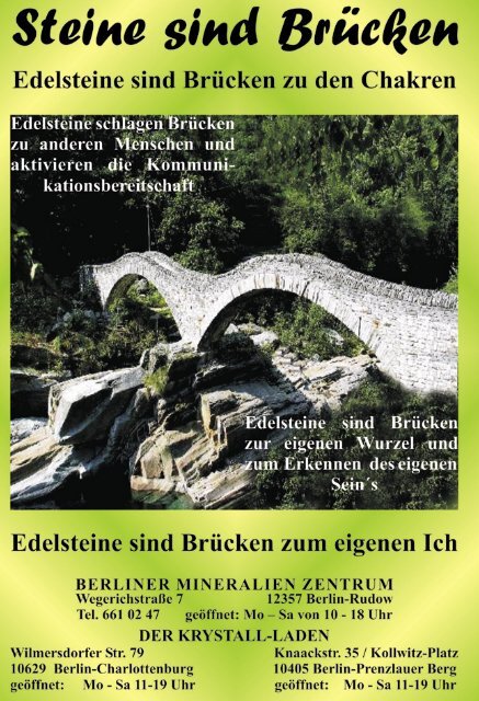 Neues wagen! - Veranstaltungskalender für Körper Geist und Seele