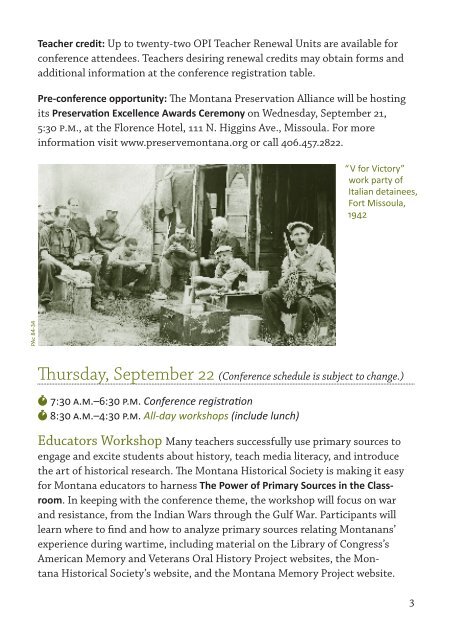 Brochure - Montana Historical Society
