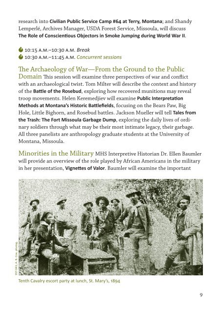 Brochure - Montana Historical Society