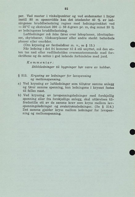 Forskrifter for elektriske anlegg utferdiget 5 desember 1963 ...