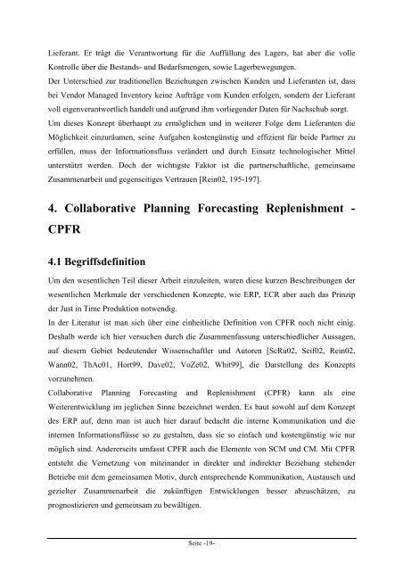 Collaborative Planning Forecasting and ... - Michael Hahsler