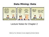 Data Mining: Data Lecture Notes for Chapter 2 - Michael Hahsler