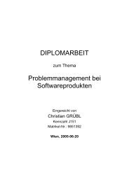 Problemmanagement bei Softwareprodukten - Michael Hahsler