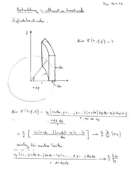 Lecture Notes Advanced Mechanics / Electrodynamics - of michael ...