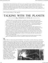 Talking with the Planets (1901)