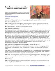 Barrie Trower Interview (PDF) - Micro-ondes