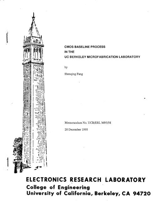 Report I: CMOS Baseline Process (pdf) - Berkeley Microlab ...