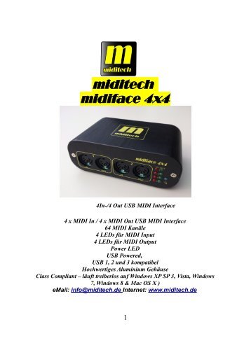 miditech midiface 4x4