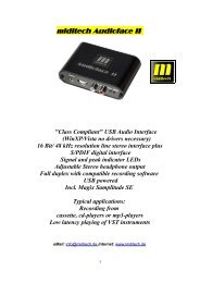 Miditech Audioface USB