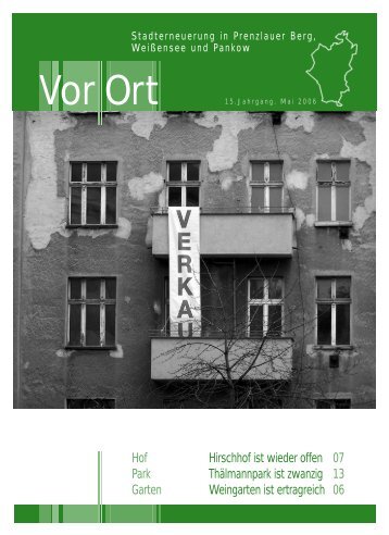 Vor Ort - Mieterberatung Prenzlauer Berg GmbH in Berlin