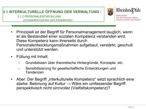 Interkulturelle Orientierung und Öffnung - Ministerium für Integration ...