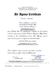 Air Agency Certificate AGGY136K - AOA Apparatebau Gauting GmbH