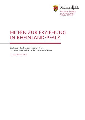 3. Landesbericht "Hilfen zur Erziehung" - Ministerium für Integration ...