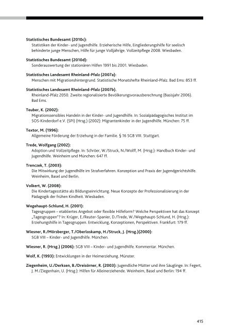 3. Landesbericht - Ministerium für Integration, Familie, Kinder ...