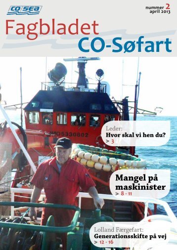 Mangel på maskinister - CO-SEA