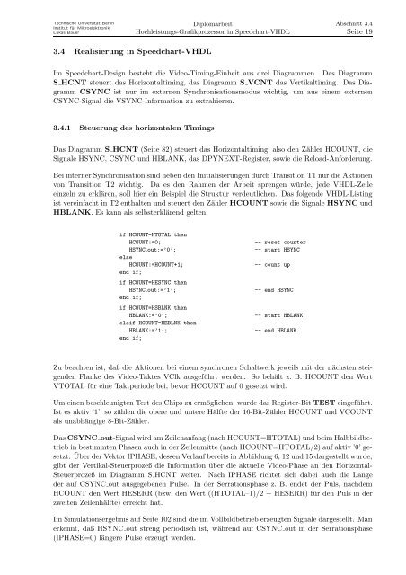 DIPLOMARBEIT - FG Mikroelektronik, TU Berlin