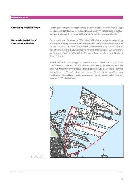 UDVIDELSE AF NORDHAVN OG NY KRYDSTOGTTERMINAL